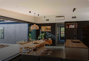 Modern Beach House Kitchen