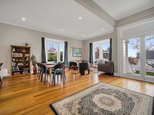 Open plan living space